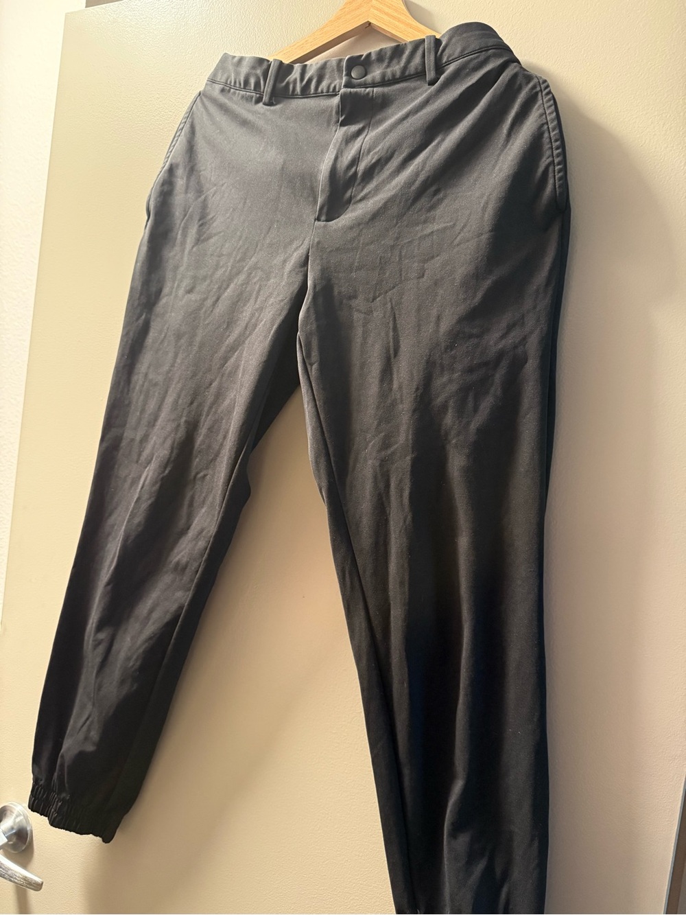 Men's Black Casual Jogger Pants